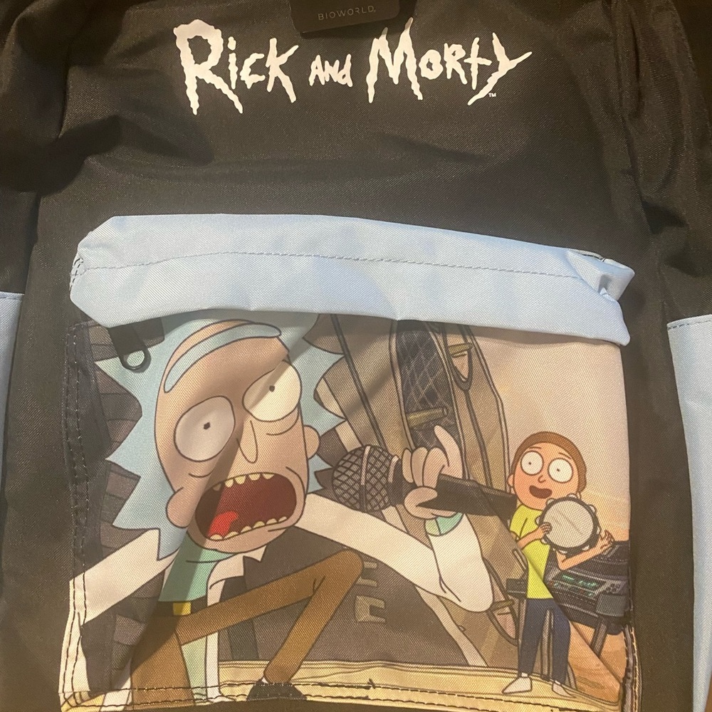 Rick and Morty Backpack